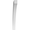 Ekena Millwork 3 1/2-in. W x 30-in. D x 36-in. H Thorton Architectural Grade PVC Knee Brace BRCP035X30X36THR - alternate 5